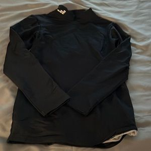 Black boys baseball shirt.